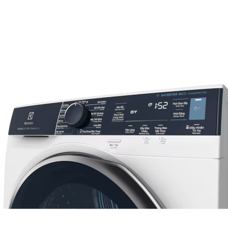 Máy sấy bơm nhiệt 8kg Electrolux EDH803Q7WB